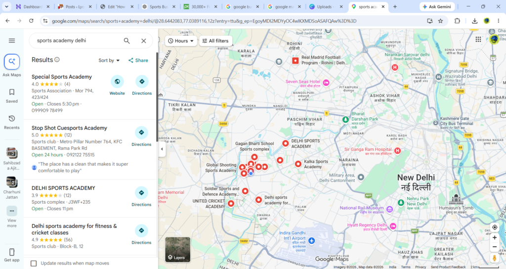 Google Business profile